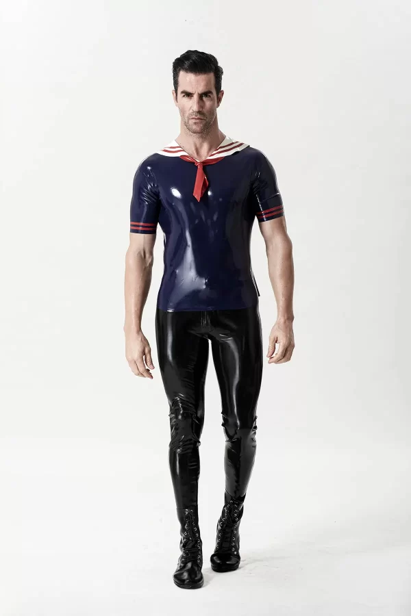 Latex Male Jack Tar Naval T-Shirt