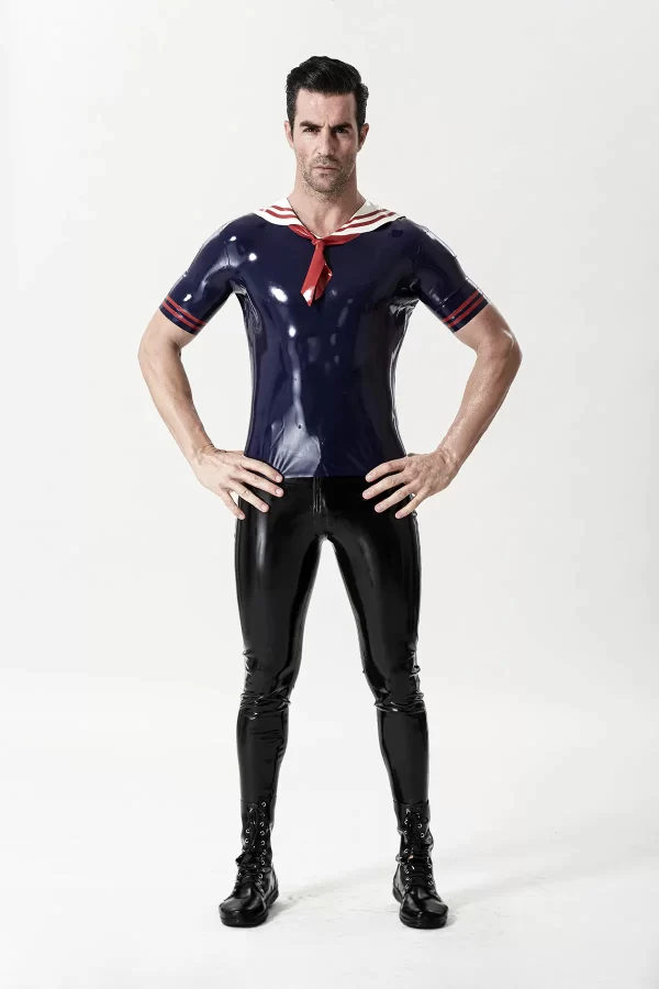 Latex Male Jack Tar Naval T-Shirt