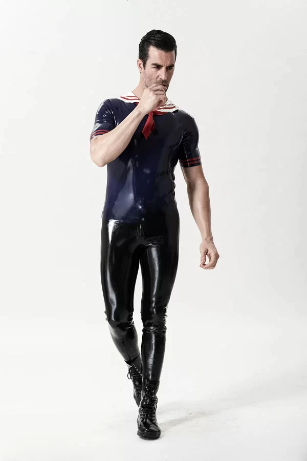 Latex Male Jack Tar Naval T-Shirt