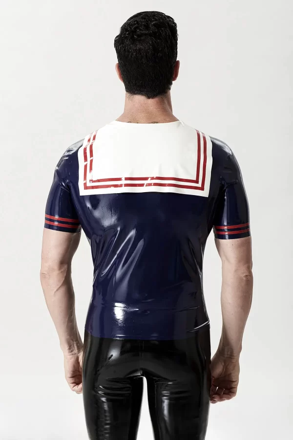 Latex Male Jack Tar Naval T-Shirt