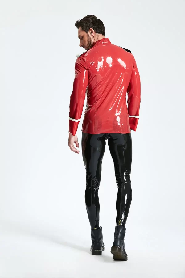 Latex Male Bandleader Tunic Jacket