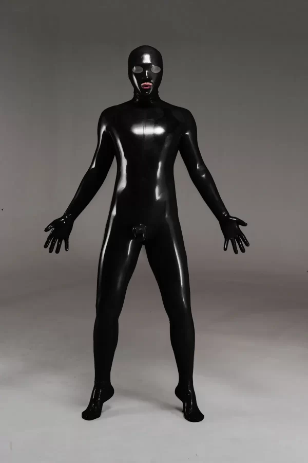 Male Standard 'Gimp' Fully-Enclosed Catsuit with Penis Sheath