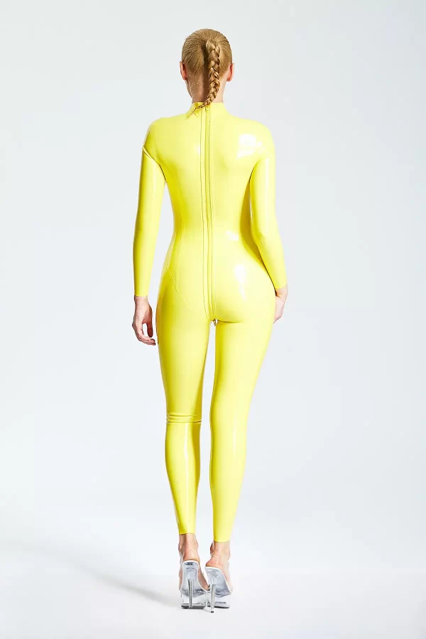 Latex Standard Back Zip Catsuit