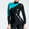 Latex Glamor Goddess Hooded Catsuit