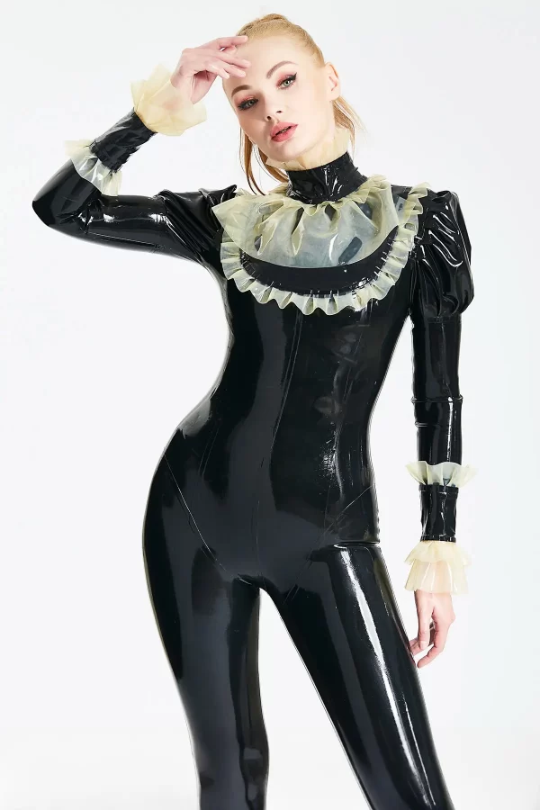 Latex Froo Froo Catsuit