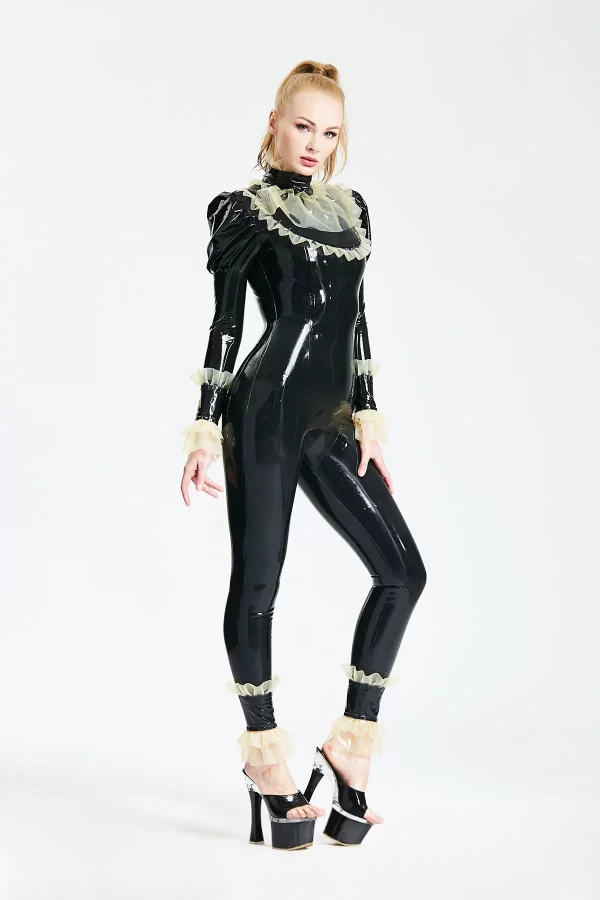 Latex Froo Froo Catsuit