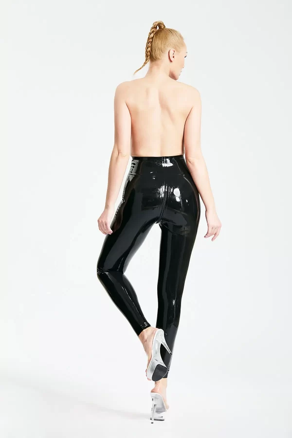 Latex Basic High-Waisted Tights