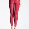 Latex Wide-Flared Pants