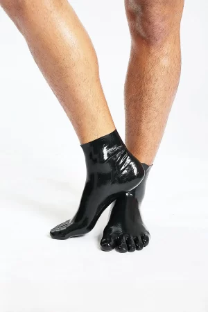 Latex Five Toes Socks